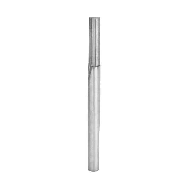 1/4" (Dia.) Double Flute Straight Bit