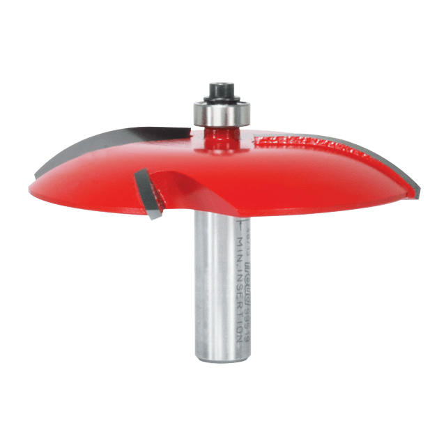 3-1/2" (Dia.) Raised Panel Bit (Quadra-Cut)