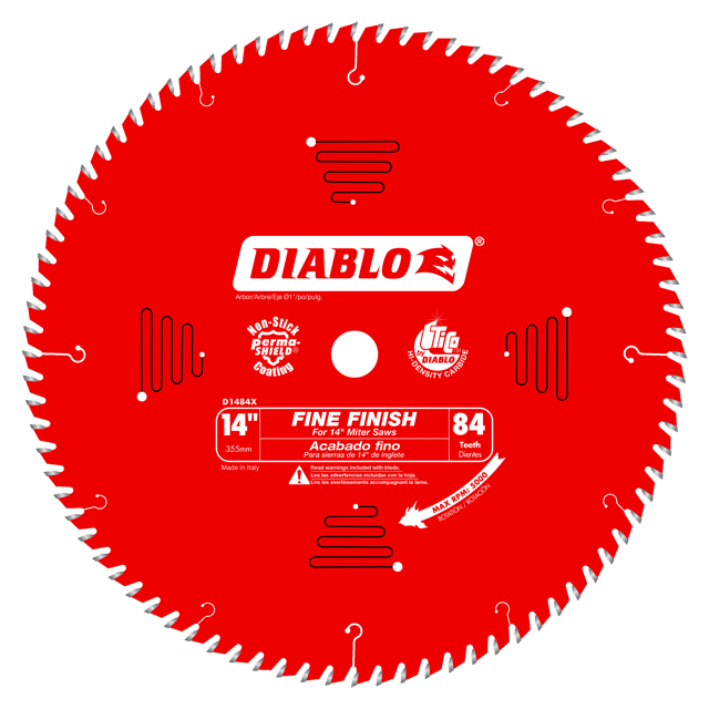 14 in. x 84 Tooth Fine Finish Saw Blade