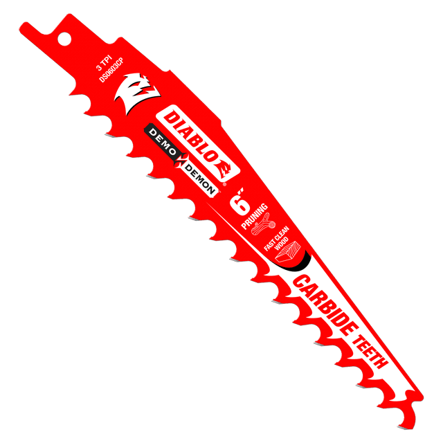 6 in. Carbide Tipped Pruning and Clean Wood Blade (3-Pack)