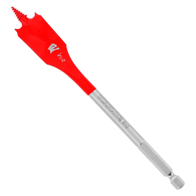 3/4 in. x 6 in. Spade Bit (2-Pack)