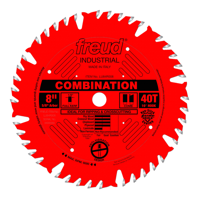 8" Combination Blade