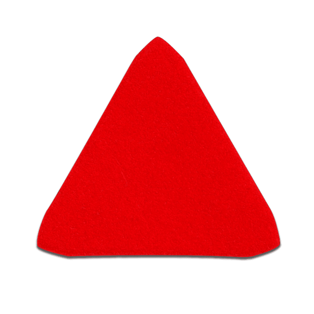 Detail 2-7/8 in. x 2-7/8 in. Triangle StickFast™ 100 Grit (10-Pack)